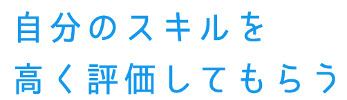 自分のスキルを